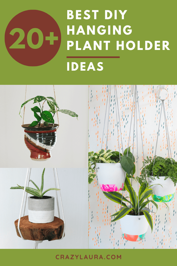 Best DIY Hanging Plant Holder Ideas (Pinterest Pin)