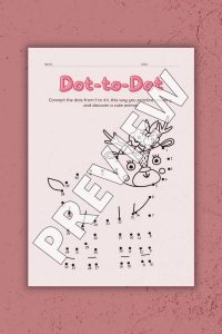 10 Free Best Connect-the-Dot Printable for Kids