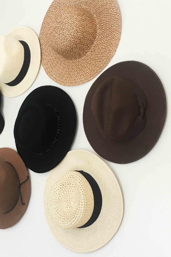 HAT WALL GALLERY DISPLAY