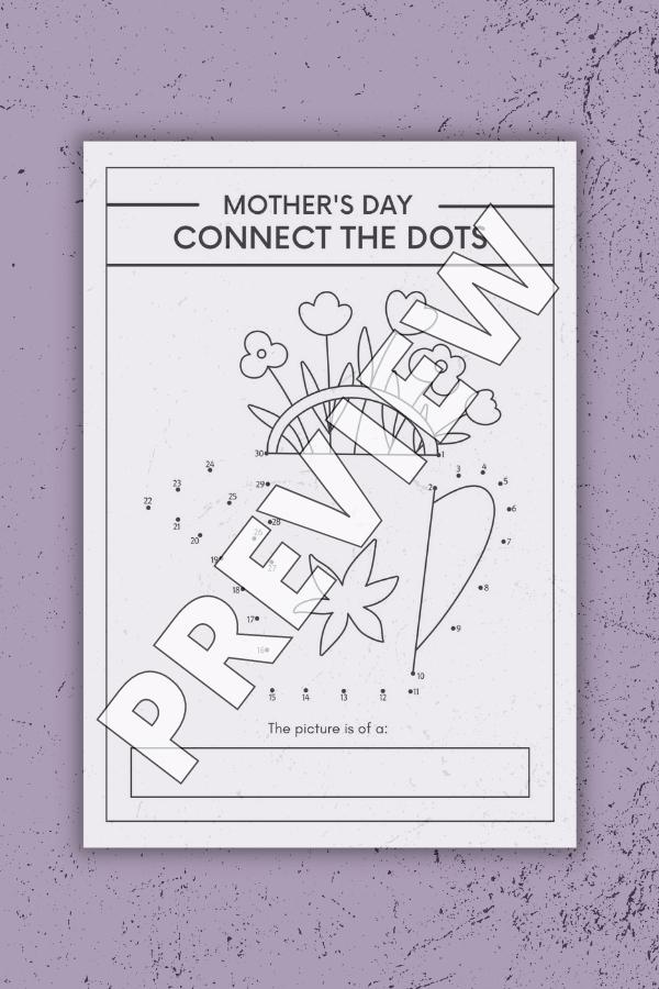 MOTHER'S DAY CONNECT-THE-DOTS