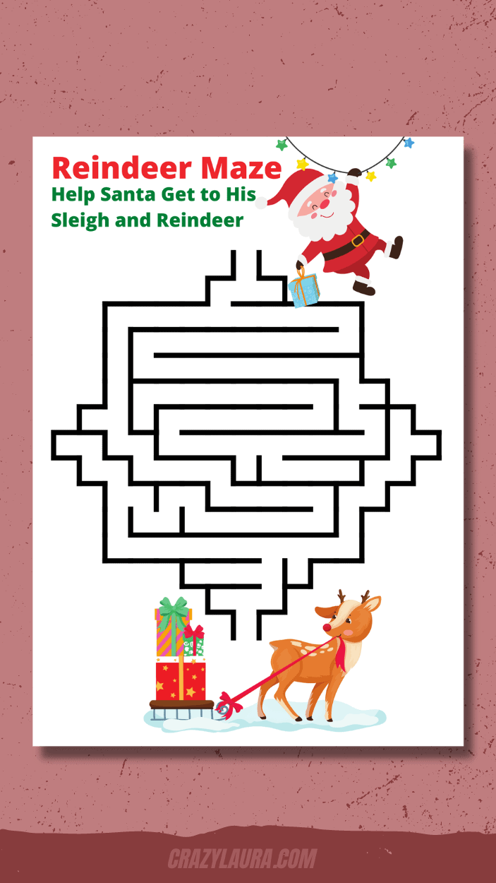 Reindeer Maze