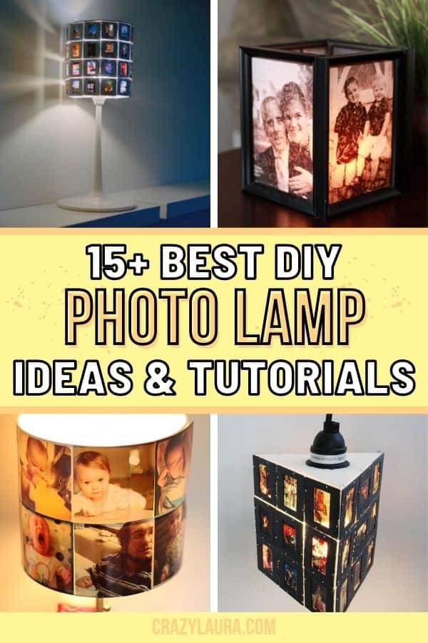 List of 15+ DIY Photo Lamp Ideas