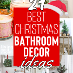 21 Best Christmas Bathroom Decor Ideas