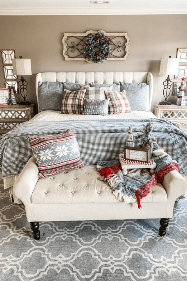 Festive Christmas Bedroom
