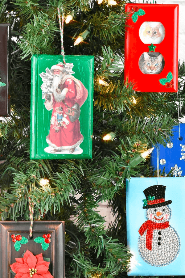 Christmas Ornament Switchplate Covers
