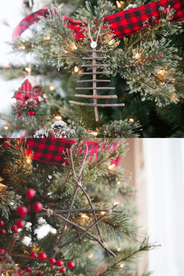 Rustic Twig Ornaments