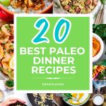 20 Best Paleo Dinner Recipes & Ideas (Pinterest Pin)