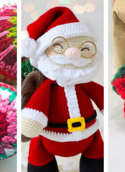 25 Creative Christmas Crochet Craft Ideas