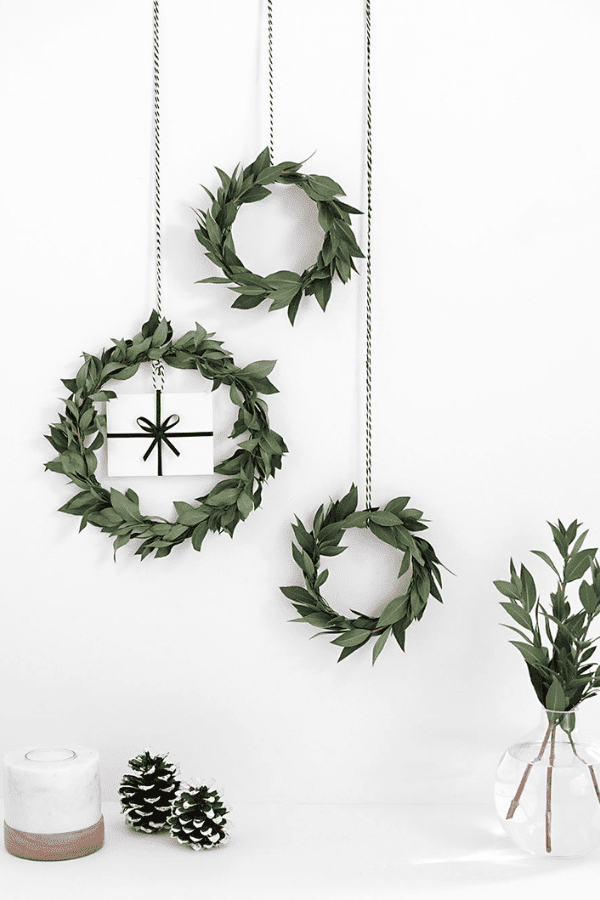 Gift Card Mini Wreaths