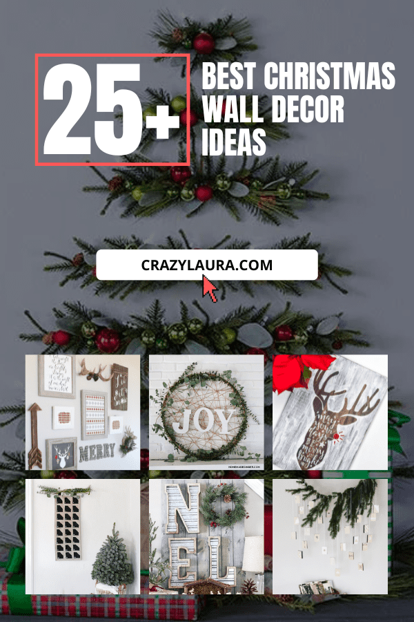 25+ Best Christmas Wall Decor Ideas for 2022