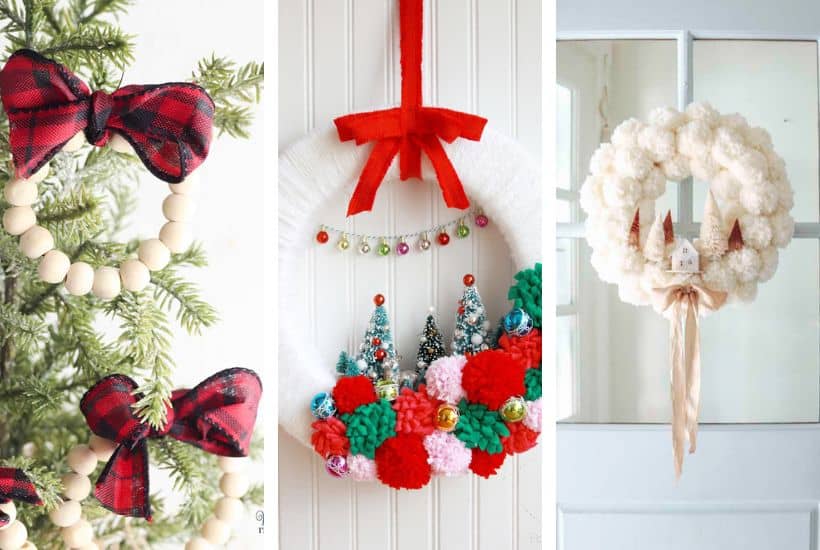 30+ Beautiful DIY Christmas Wreath Ideas For 2024