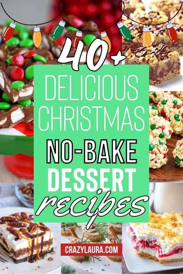 List of the 40+ Best Christmas No-Bake Dessert Recipes