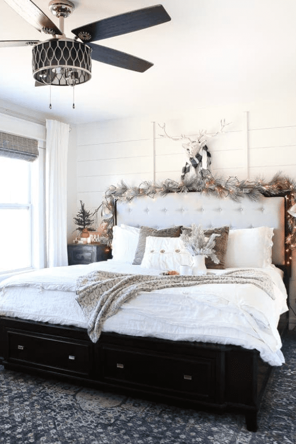 Frosty White Bedroom