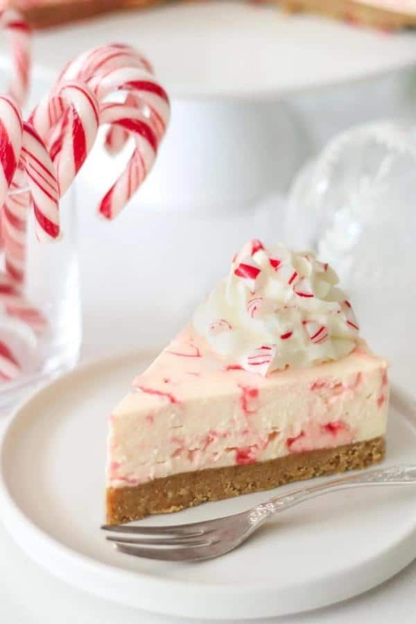 CANDY CANE CHEESECAKE