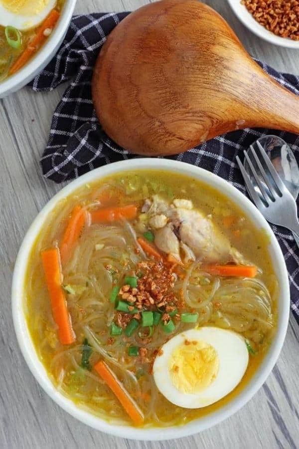 CHICKEN SOTANGHON SOUP