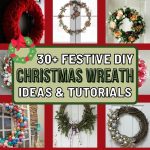 Festive DIY Christmas Wreath Ideas & Tutorials