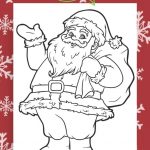 List of Free Christmas Coloring Page Printables for Kids to enjoy