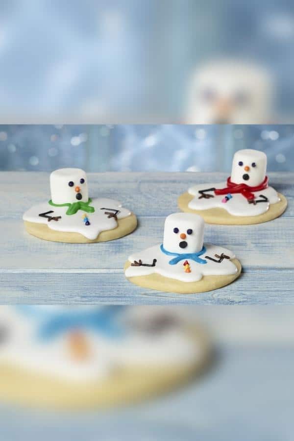 Transform your favorite sugar cookies into melting snowmen in a matter of minutes.