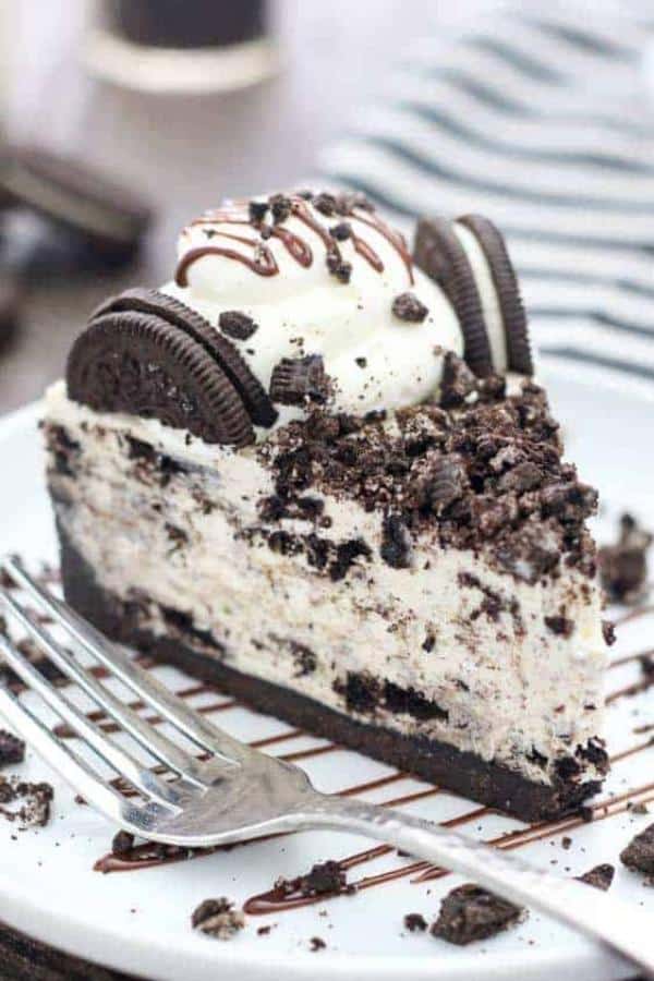 NO-BAKE OREO CHEESECAKE