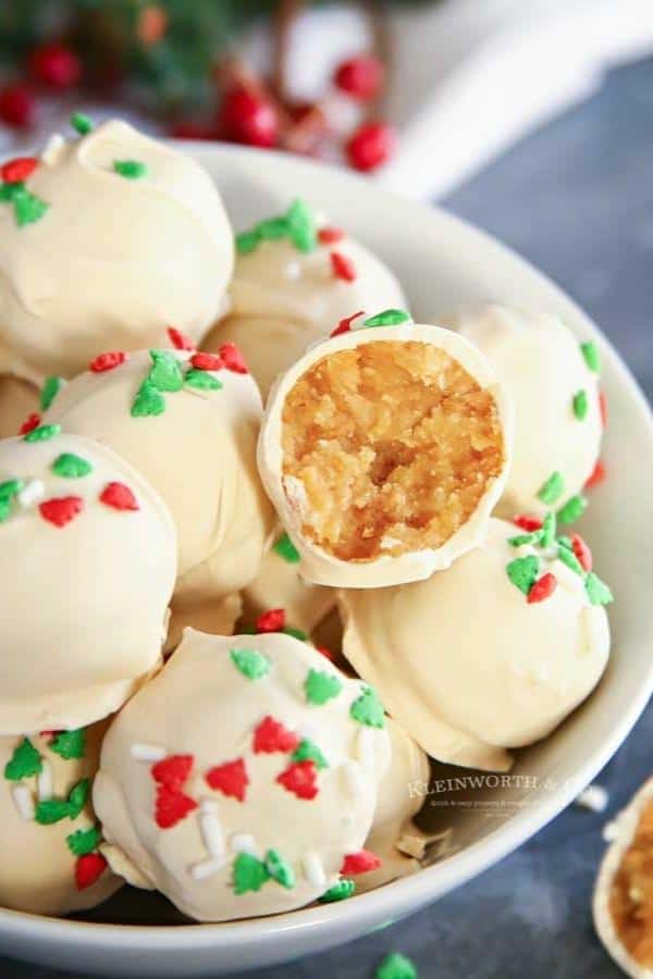 SUGAR COOKIE TRUFFLES