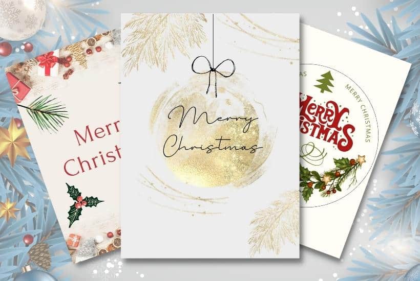 10 Free Merry Christmas Printable Signs to Display