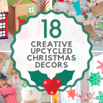 18 Creative Upcycled Christmas Decors