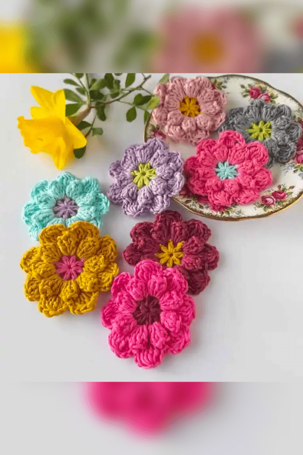 Blooming Crochet Flowers