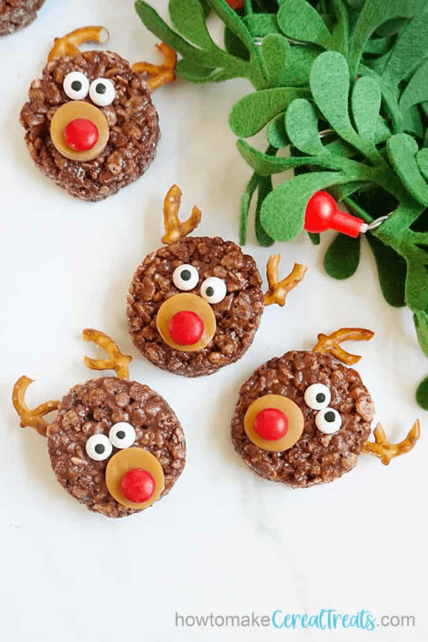 Reindeer Rice Krispies Treat