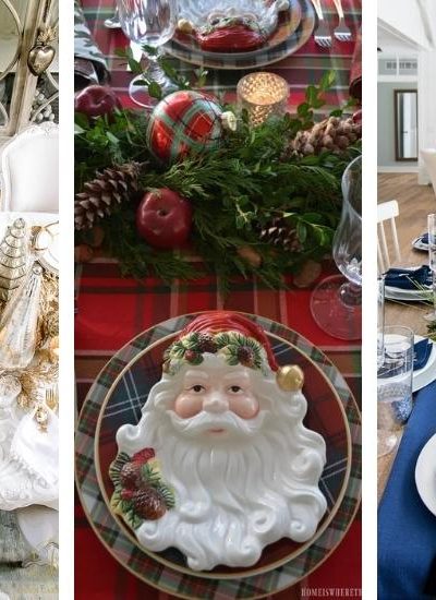 List of 25+ Festive DIY Christmas Table Decoration Ideas