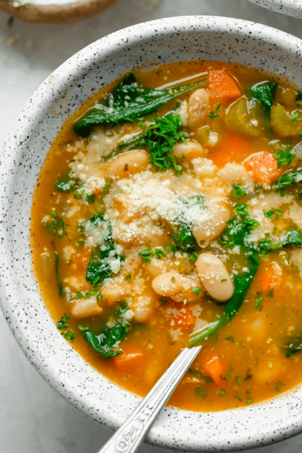 Mediterranean White Bean Soup