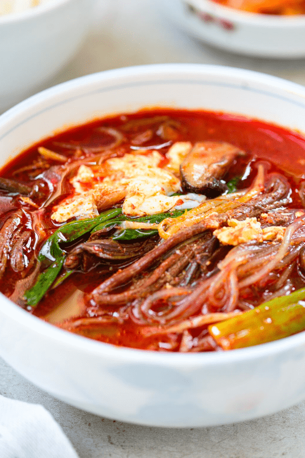 Spicy Beef Korean Soup