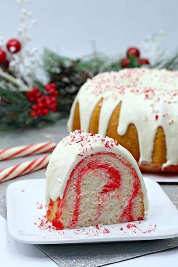 CHRISTMAS PEPPERMINT CAKE