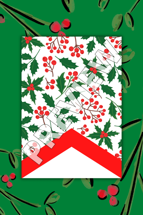 Christmas Pattern Banner