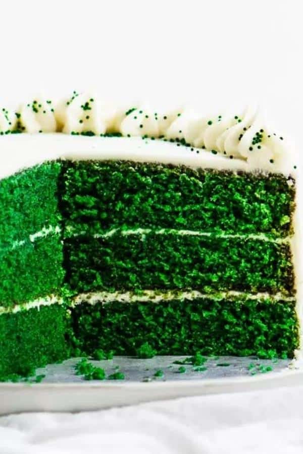 GREEN VELVET CAKE
