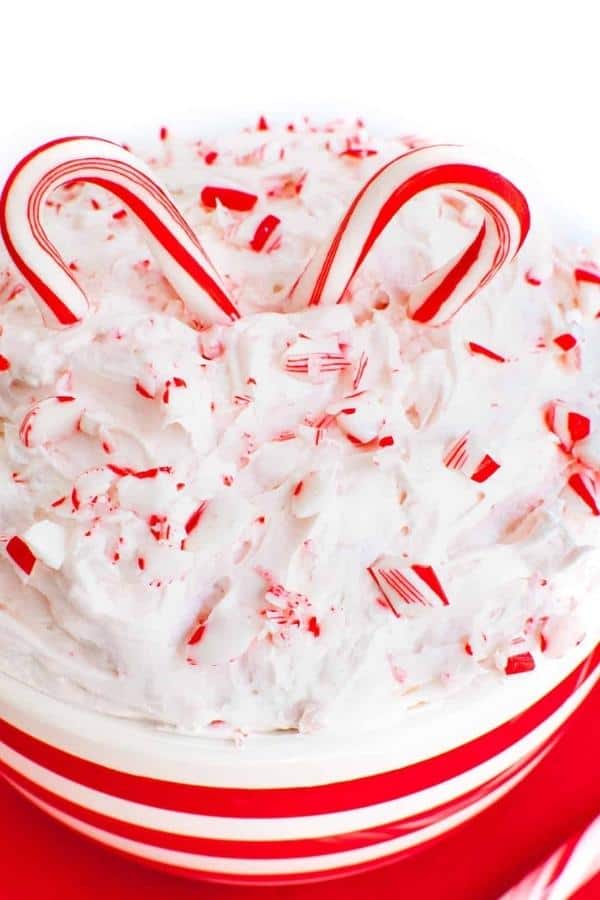 PEPPERMINT CANDY CANE DIP