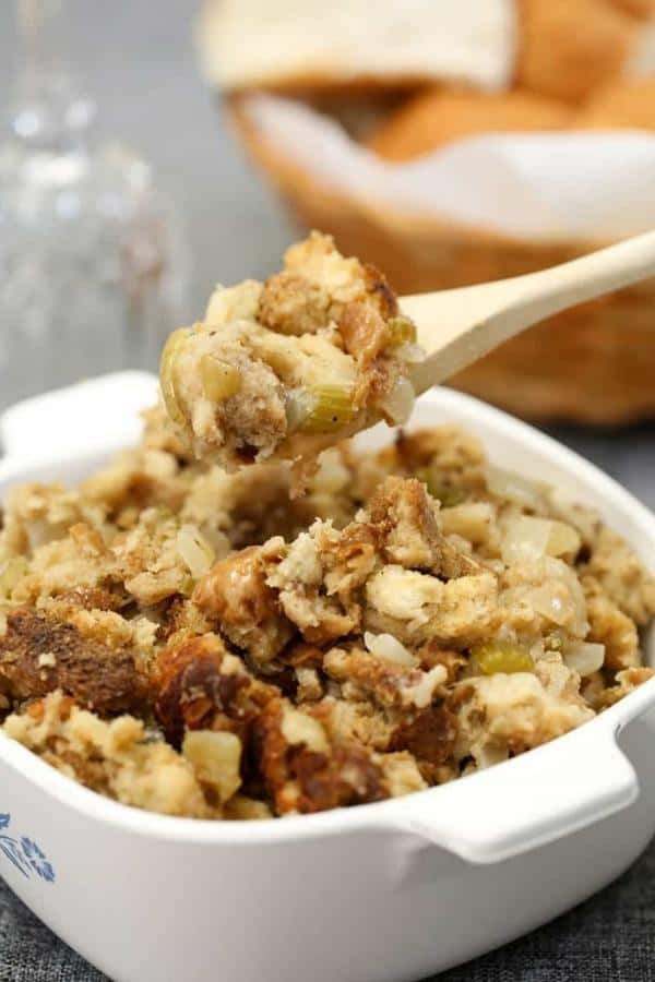 SLOW COOKER STUFFING