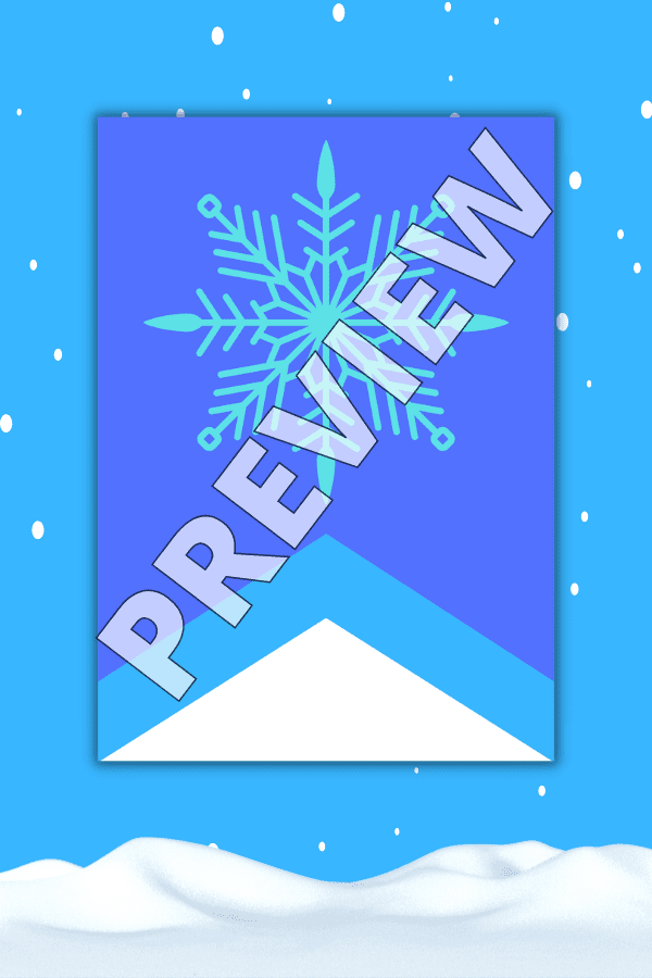 Snowflake Banner