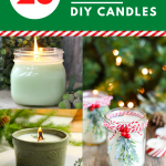 23 Best Christmas DIY Candles