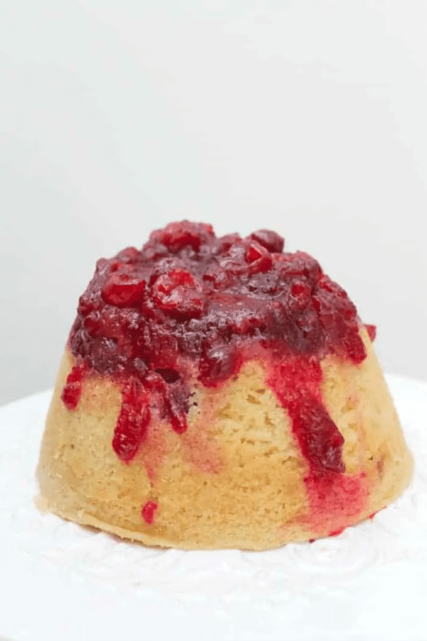Steamed Pudding With Cranberry