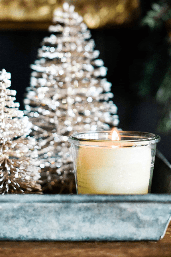 Easy Homemade Christmas Candles