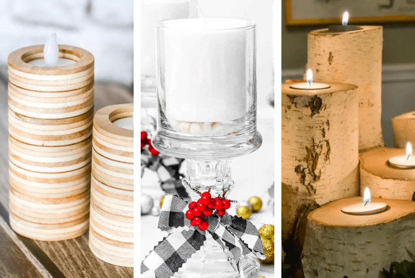 18 Best Christmas DIY Candle Holders For 2024