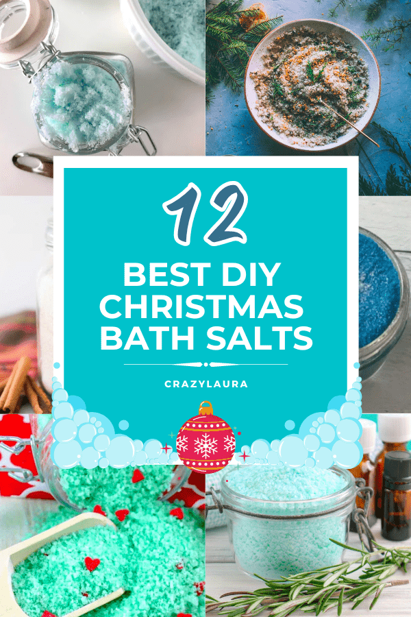 12 Best DIY Christmas Bath Salts