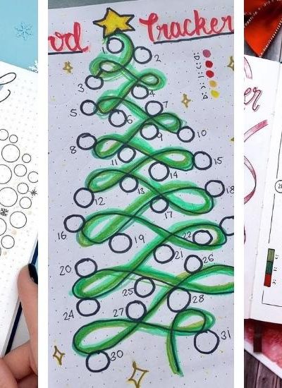 List of 20+ Best Christmas Bullet Journal Mood Tracker Ideas