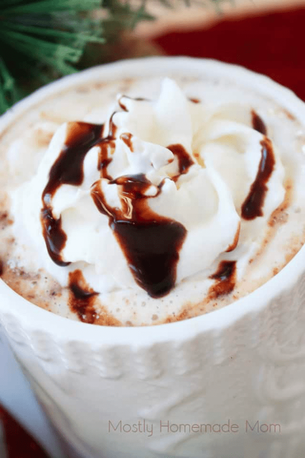 Eggnog Hot Chocolate