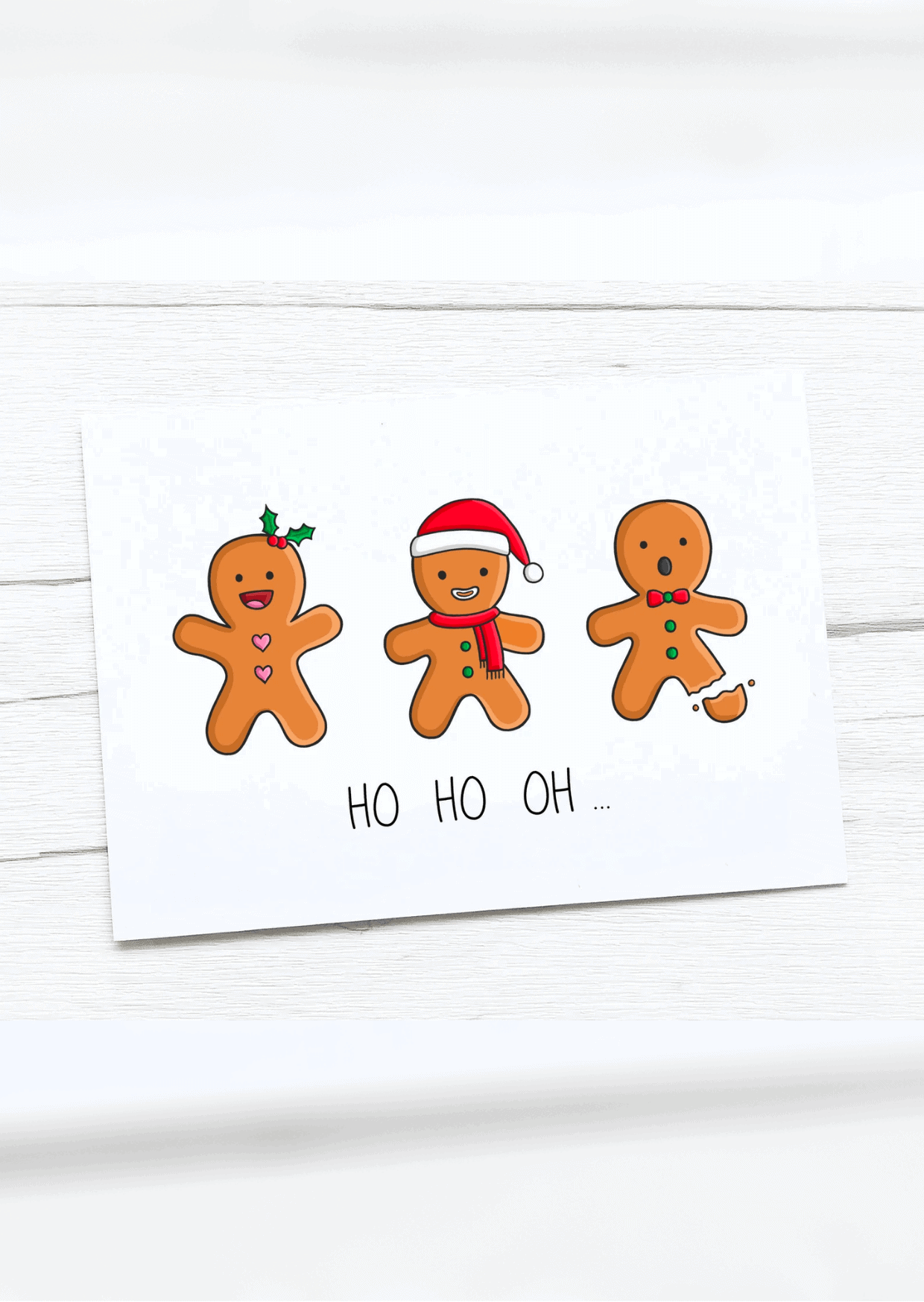 Ho Ho Oh Christmas Card