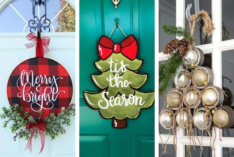 25+ Best Christmas Door Hangers For Holiday Decor in 2024