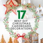17 Best DIY Christmas Cardboard Decorations