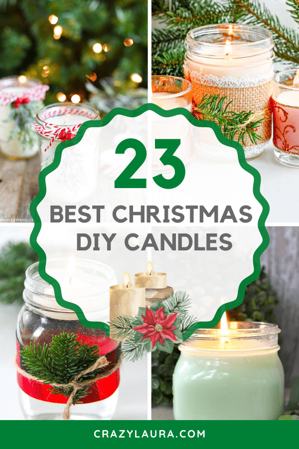 23 Best Christmas DIY Candles