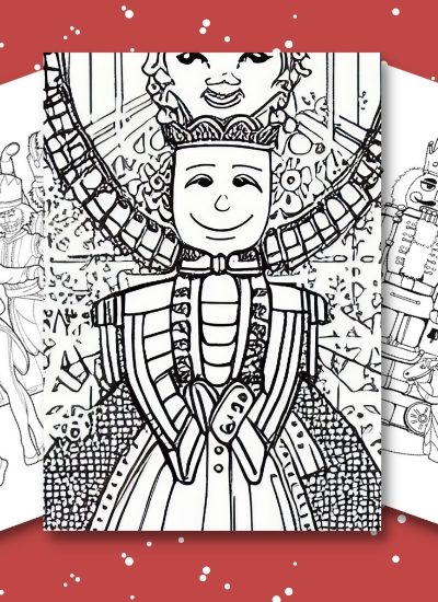List of 6 Free Nutcracker Printable Coloring Pages for Kids