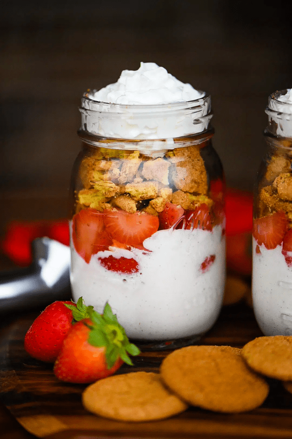 Strawberry & Lemon Cookie Ice Cream Trifle